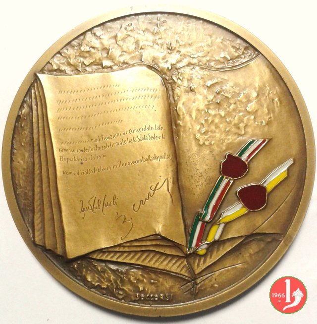 Concordato con l'Italia IPZS 18-02-1984 1984