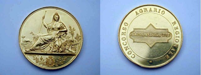 Concorso Agrario Region. Alessandria 1883 1883