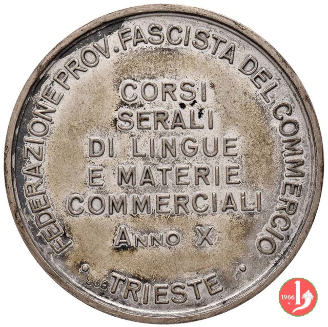 Confederazione Fascista dei Commercianti - Trieste -C- 1932