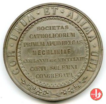 Congresso Cattolico di Malines -B8 1863