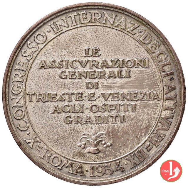 Congresso Internazionale degli Attuari Roma 1934 -C- 1934