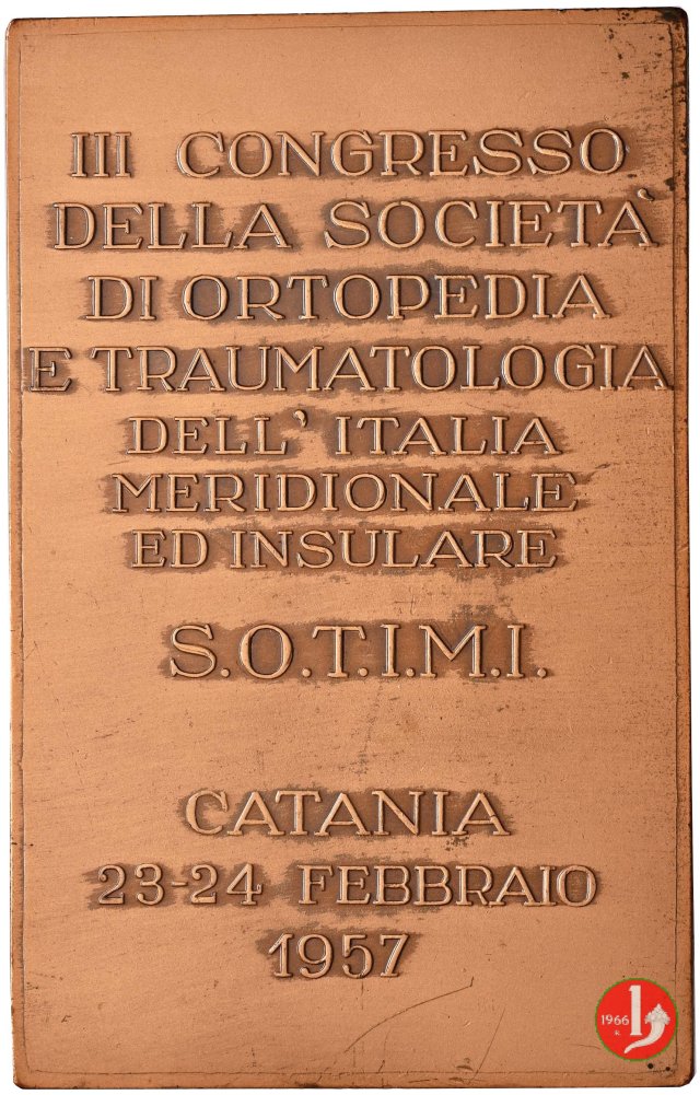 Congresso Società di Ortopedia 1957 1957