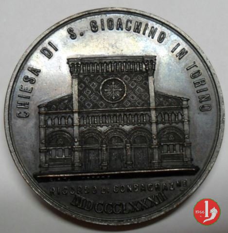 Consacrazione Chiesa di S. Gioacchino in Torino 1882 1882
