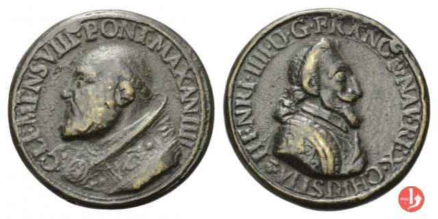 Conversione d'Enrico IV di Francia -Mo962 1595