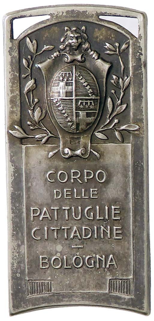Corpo Pattuglie Cittadine di Bologna 1905