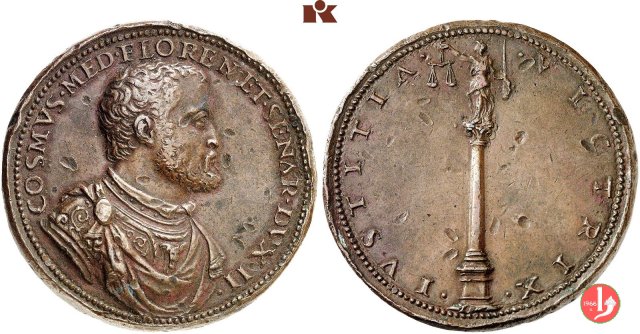 Cosimo I -Colonna della Giustizia -VT1571 1567