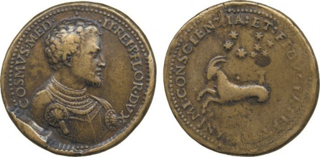 Cosimo I de 'Medici - Capricorno -VT1393 1537