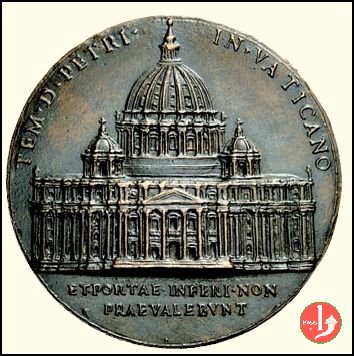 Costruzione facciata della Basilica Vaticana 1608