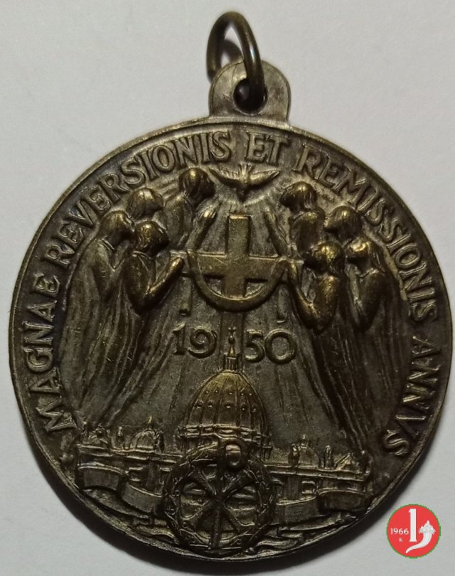 Cupola, Croce e Angeli 33mm -CM122 1950