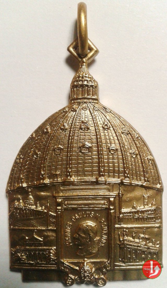 Cupola di San Pietro 49x30mm 2000