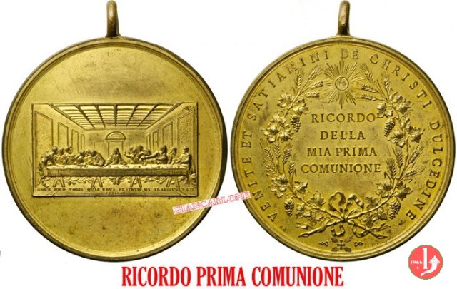 Ultima Cena - Ricordo della Prima Comunione 1910