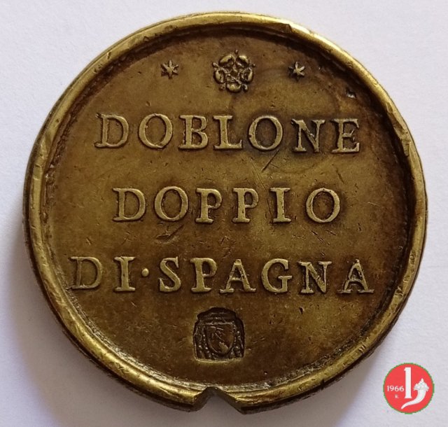 Da Peso Monetale doppio Doblone -M136 1972