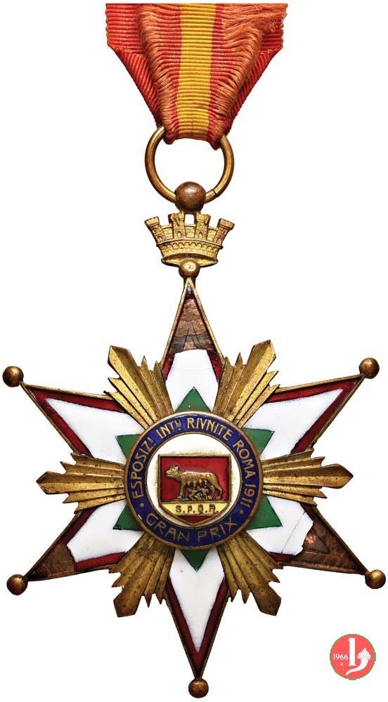 Decorazione Esposizione Internazionali Riunite Roma 1911