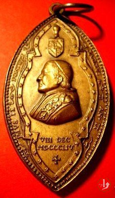 Dogma Immacolata -a mandorla -B16 1854