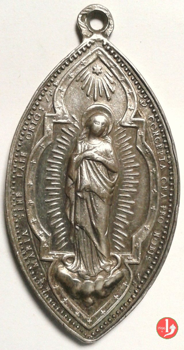 Dogma Immacolata -a mandorla -B16 1854