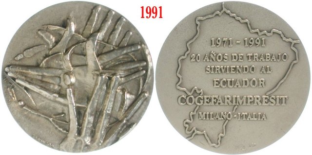 Ecuador - Cogefar 20° di Lavoro 1991 1991