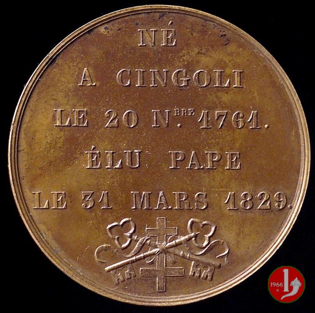 Elezione al Pontificato - Francia 1829