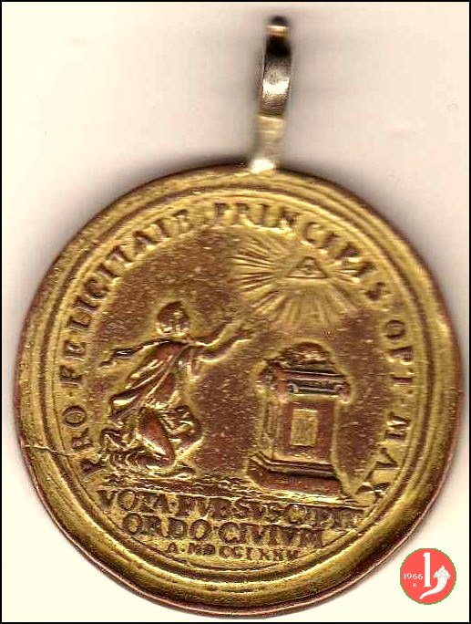 Elezione al Pontificato-Pro felicitate -P12 1775