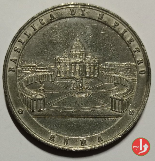 Elezione al pontificato 40.70 mm -CM4 1903