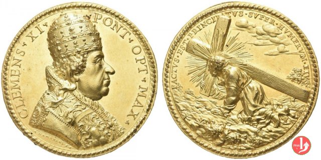 Elezione al pontificato -Al Calvario -M11 1700