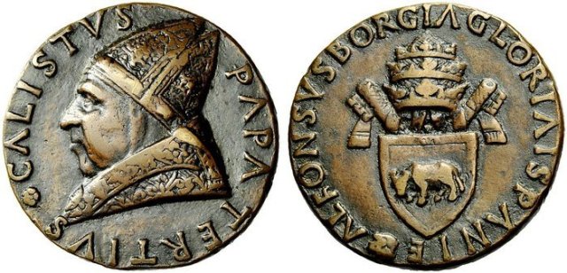 Elezione al pontificato -Mo44 1455 (Roma)