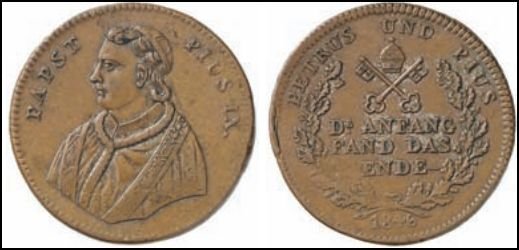 Elezione al pontificato -Petrus und Pius -B16 1846