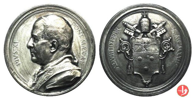 Elezione al pontificato-Stemma -CM1 1922