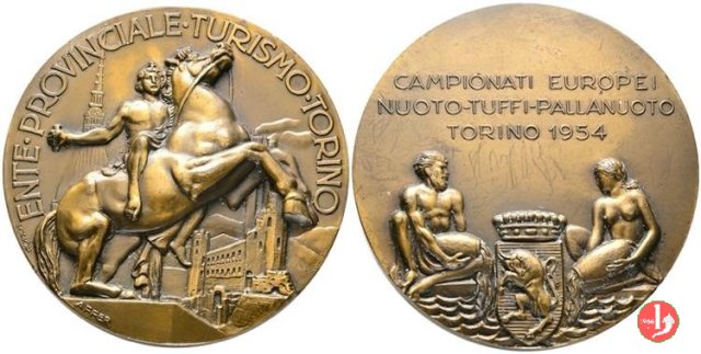 Ente Provinciale Turismo - Campionati Europei di Nuoto 1954 1954