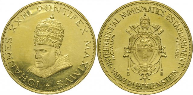 Esp. Num. Inter. Liechestein -Mo52 1958 (Liechtenstein)