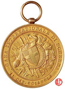 Esposizione Generale Italiana- Scherma 1884 1884