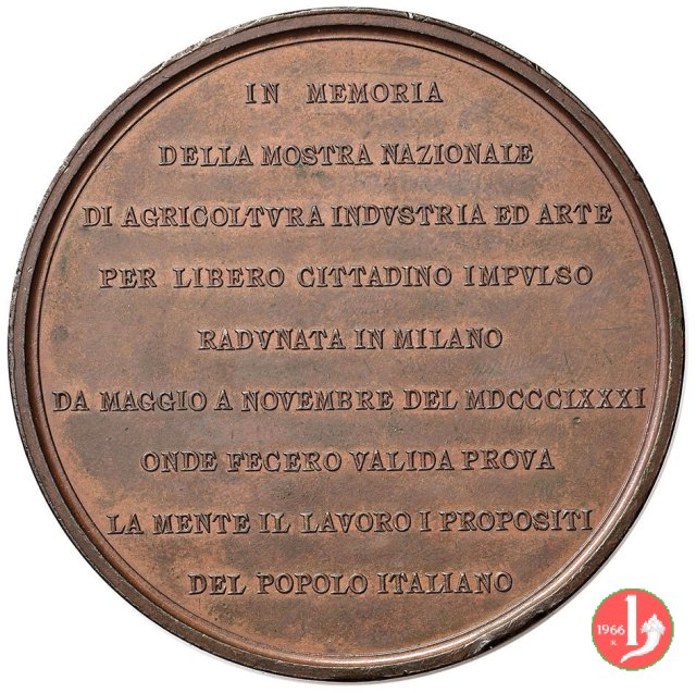 Esposizione Nazionale a Milano 1881