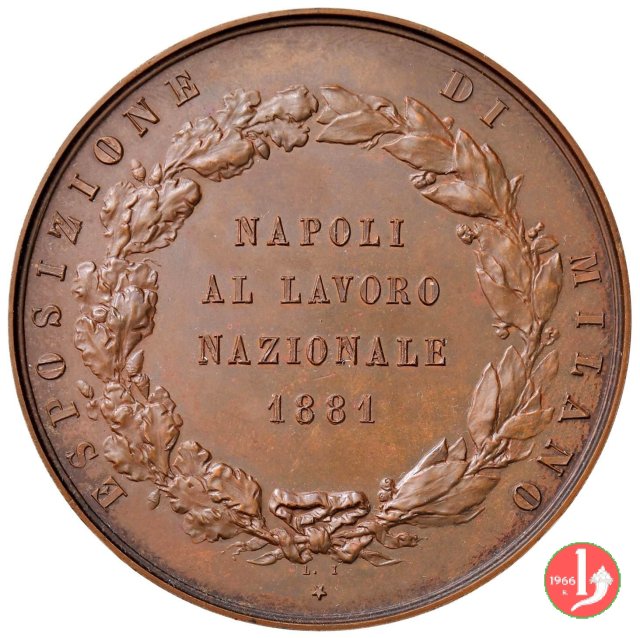 Esposizione di Milano - Napoli al Lavoro 1881 1881