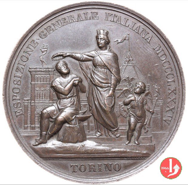 Esposizione di Torino 53mm 1884