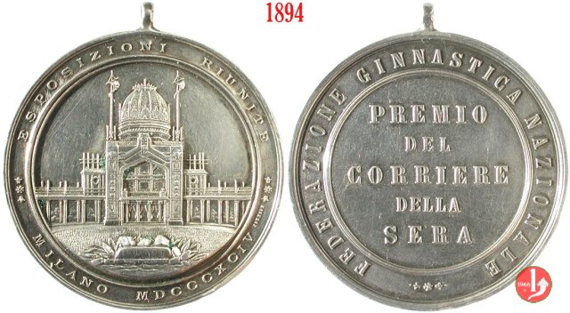 Esposizioni Riunite - Premio Corriere della Sera 1894 1894