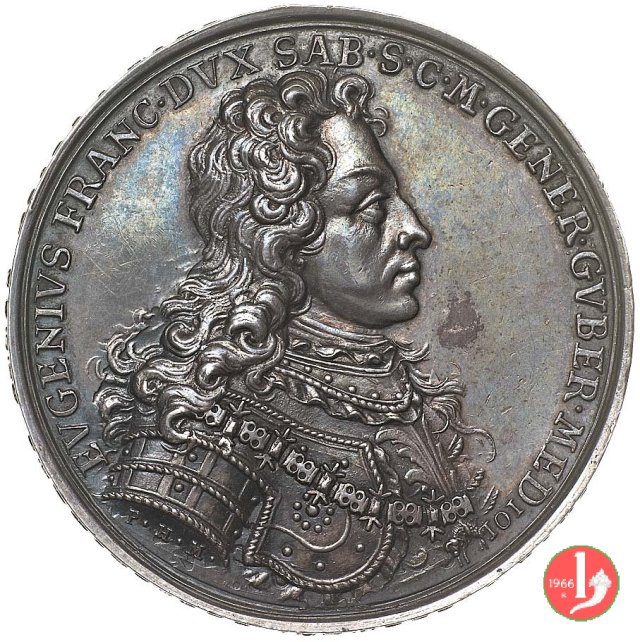 Eugenio di Savoia-1706 Milano 1706