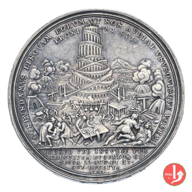 Eugenio di Savoia - Presa di Lille 1709 1709