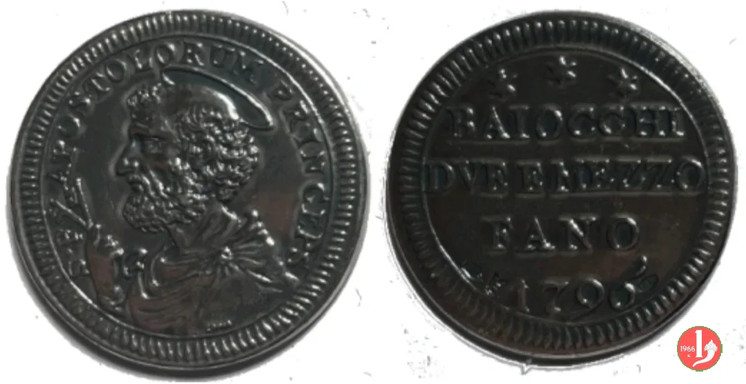 CFN Fano- Quattrino di Gregorio XIII (1971) 1971