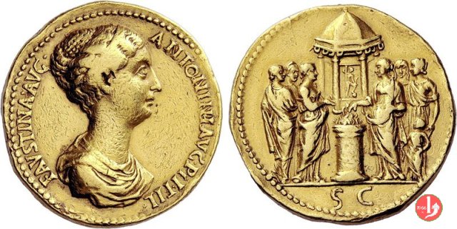 Faustina II (128-175 dc) 1550