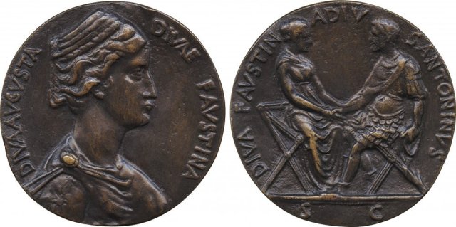 Faustina I e Antonino Pio -K204 1480
