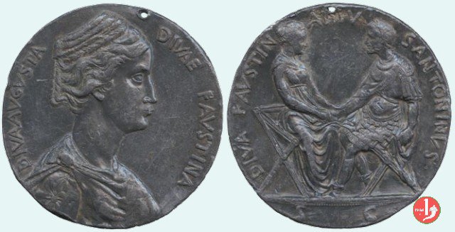 Faustina I e Antonino Pio -K204 1480