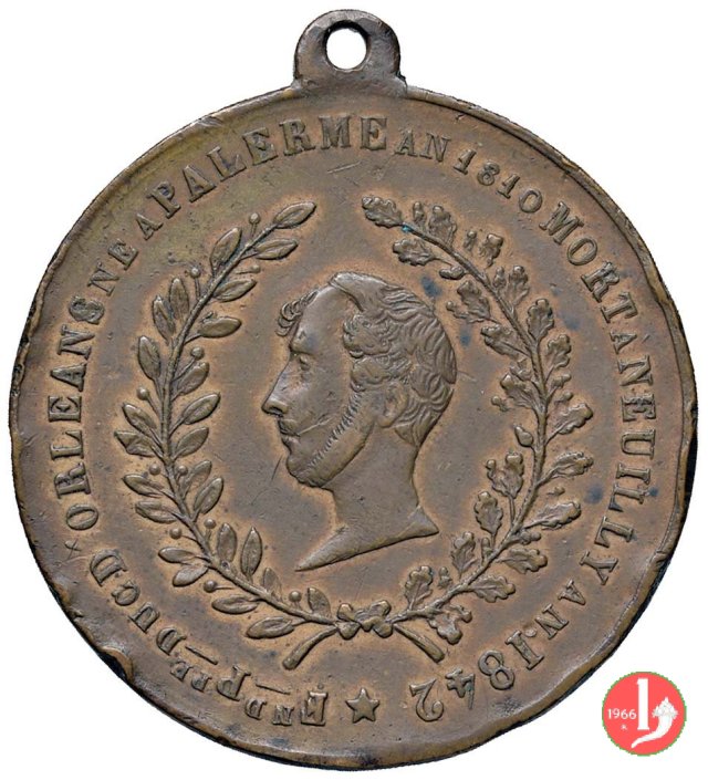 Ferdinando Filippo d'Orléans 1842 1846