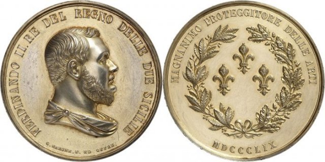 Ferdinando II Protettore delle Arti -253 1859