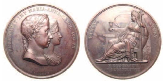 Ferdinando e Maria Anna Incoronazione 1838 -T264 1838 (Milano)