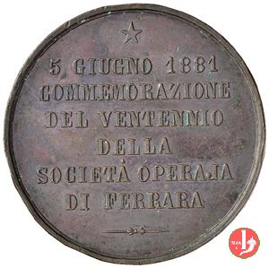 Ferrara - Società Operaia 1881 1881