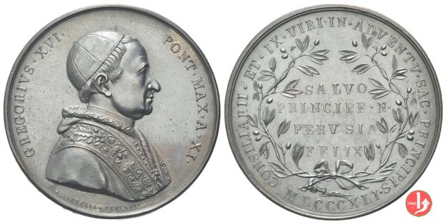 Festeggiamenti a Perugia del 1841 -P70 1841