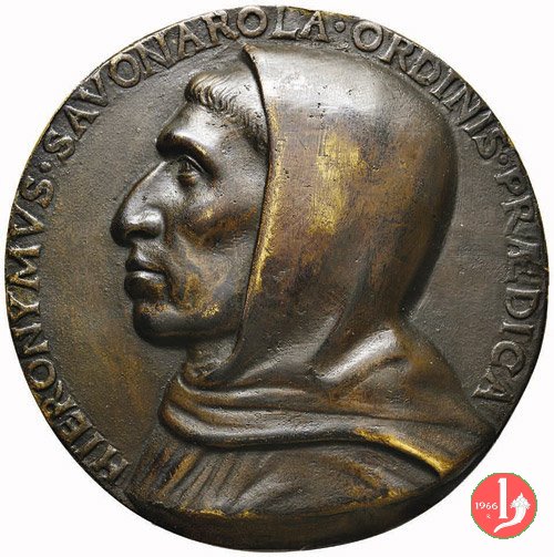 Fra Gerolamo Savonarola 94mm 1495