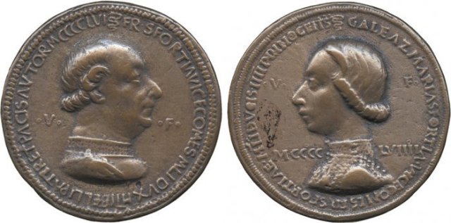 Francesco I Sforza-Galeazzo Maria Sforza -K93 1459