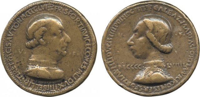 Francesco I Sforza-Galeazzo Maria Sforza -K93 1459