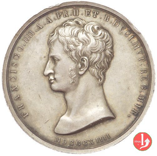 Francesco IV - Ripristino e Rientro 1814 -B230 1814 (Modena)