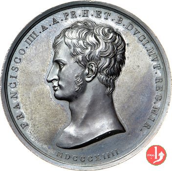 Francesco IV - Ripristino e Rientro 1814 -B230 1814 (Modena)